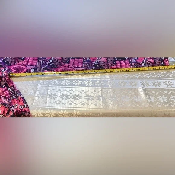 Luv21 Leggings Women’s Regular Size 2-10 Yoga High Waisted Biker Babe Pattern - Picture 7 of 7